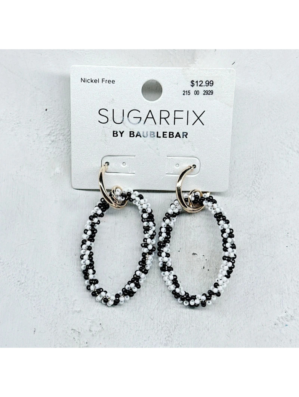 150u. Sugarfix Seed Bead Earrings